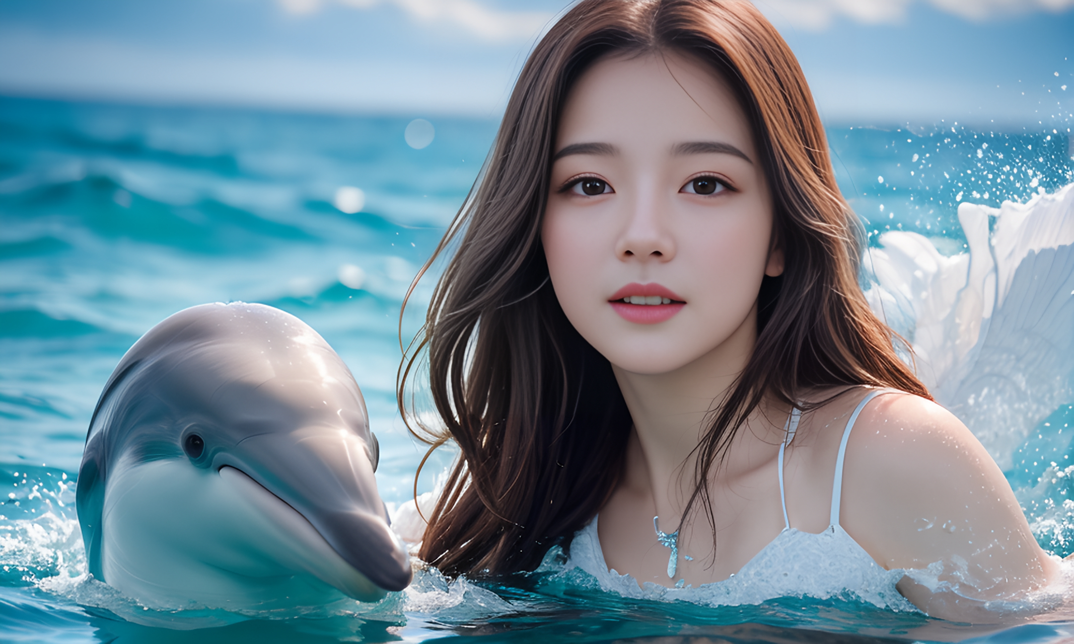 江西安远天空出现绚烂“七彩祥云”